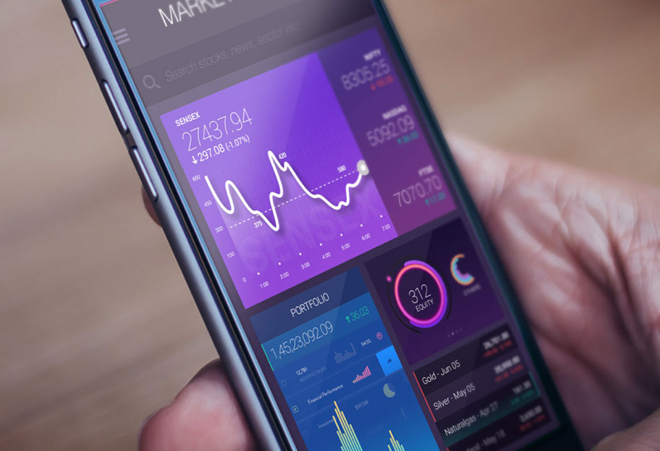 Fintech Mobile app UI Design