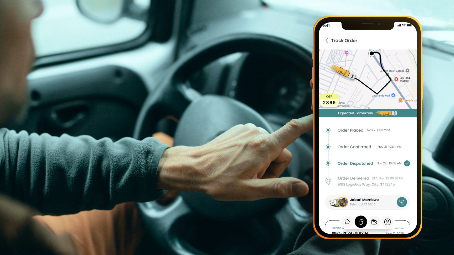 Karan Group - Fuel Delivery app UX UI Design Case Study 5