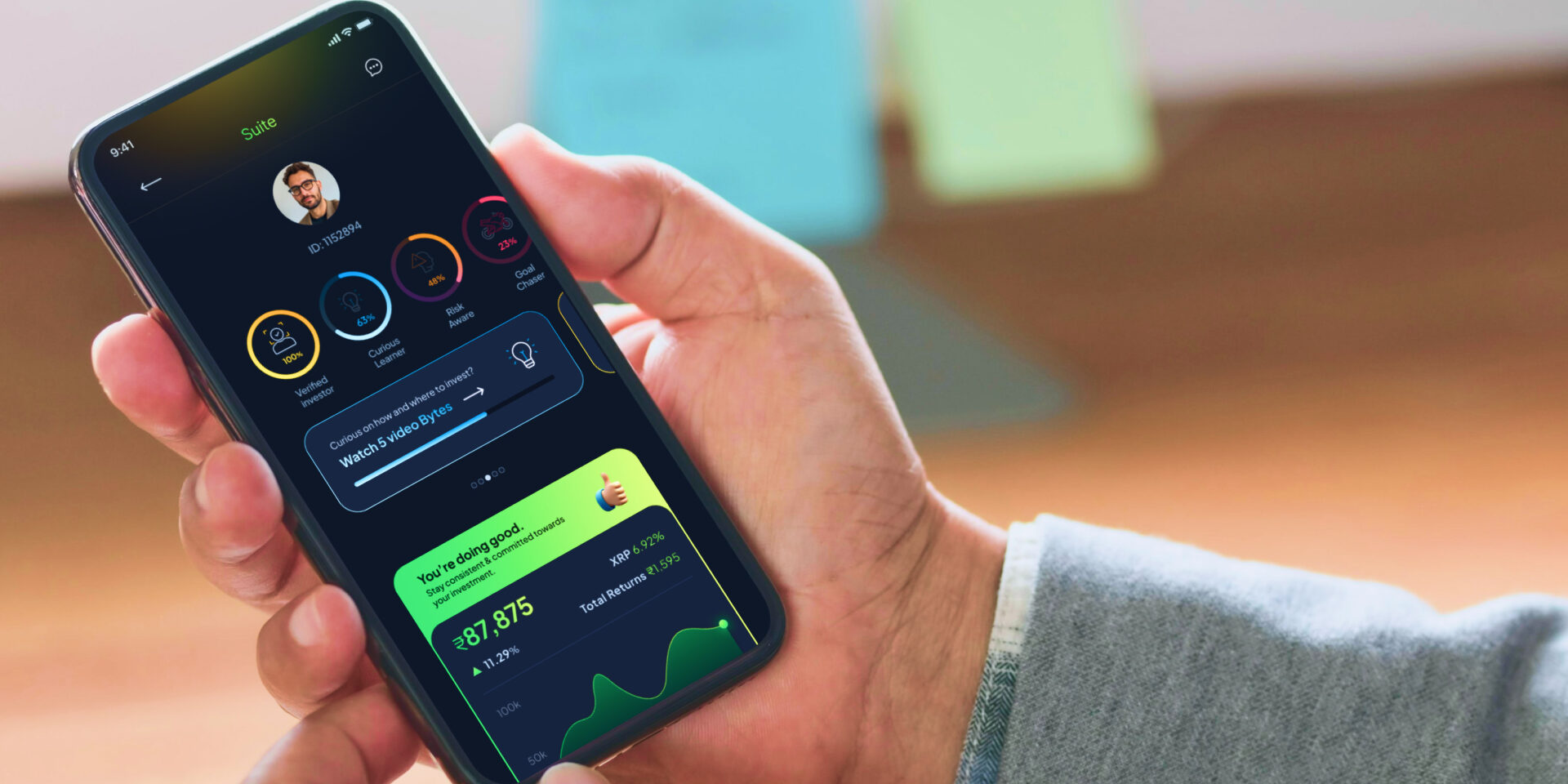 Gamification in Fintech app experience